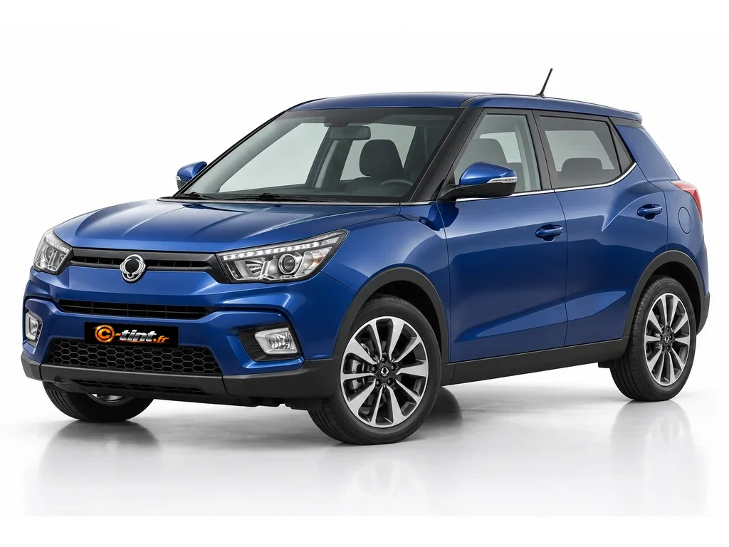 SsangYong Tivoli X100 — Phase 1 · SUV · 5 portes — vue trois-quarts avant vers la gauche