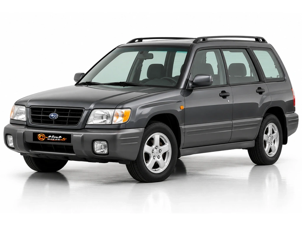 Subaru Forester SF /SFS — Génération 1 · SUV · 5 portes — vue trois-quarts avant vers la gauche