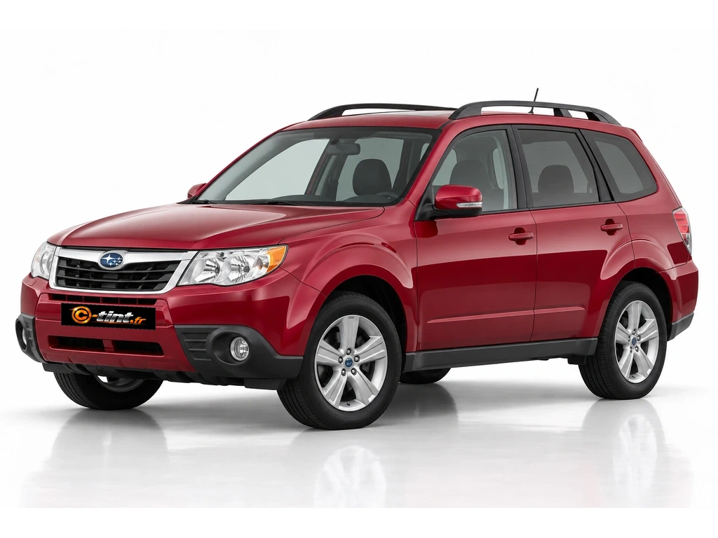 Subaru Forester SH/SHS — Génération 3 · SUV · 5 portes — vue trois-quarts avant vers la gauche
