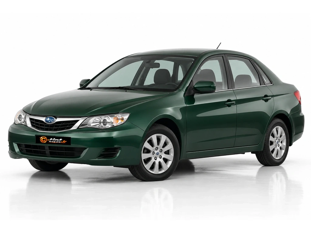 Subaru Impreza G3 — Génération 3 — Berline · Berline · 4 portes — vue trois-quarts avant vers la gauche