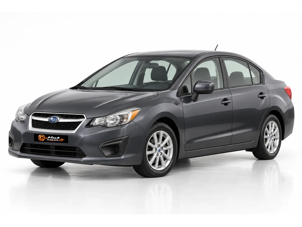 Subaru Impreza GJ — Génération 4 — Berline · Berline · 4 portes — vue trois-quarts avant vers la gauche