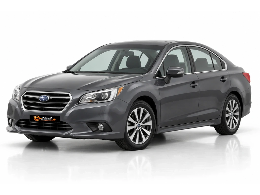 Subaru Legacy BN — Génération 6 — Berline · Berline · 4 portes — vue trois-quarts avant vers la gauche