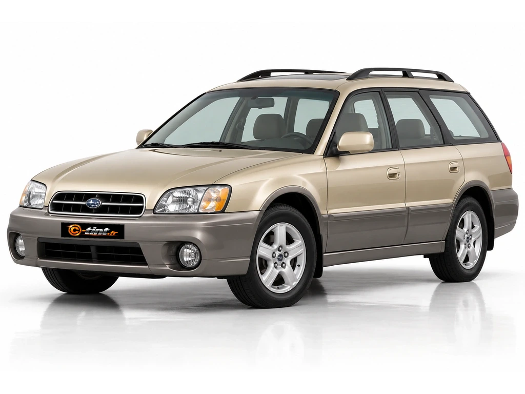 Subaru Outback BE/BH — Génération 2 — Wagon Break · Break surélevé · 5 portes — vue trois-quarts avant vers la gauche