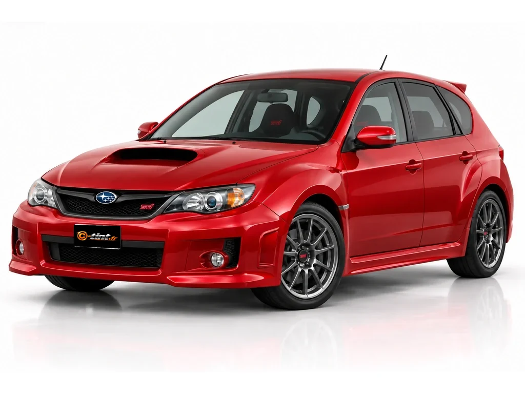 Subaru WRX GR — STI — 5 portes · Berline compacte · 5 portes — vue trois-quarts avant vers la gauche