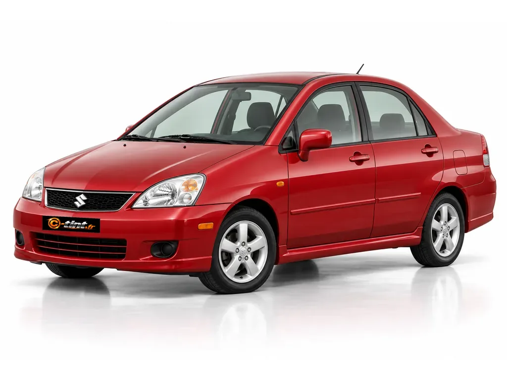 Suzuki Aerio Berline · Berline · 4 portes — vue trois-quarts avant vers la gauche