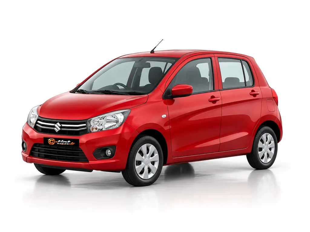 Suzuki Celerio Génération 1 · Compacte · 5 portes — vue trois-quarts avant vers la gauche