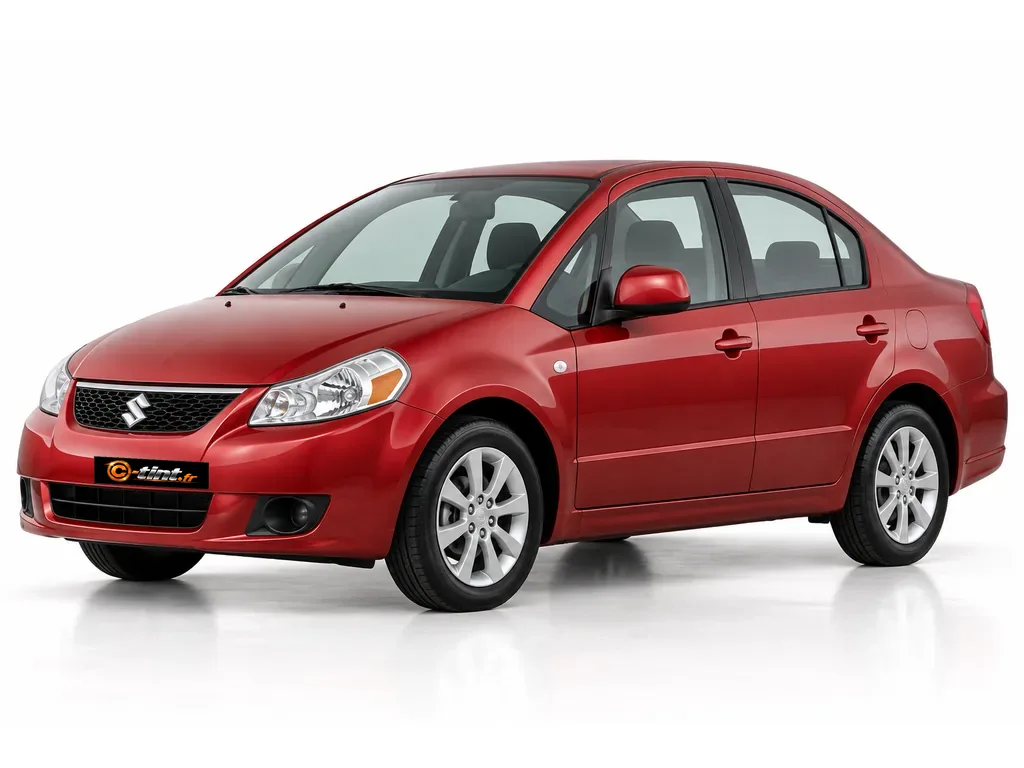 Suzuki SX4 EY/GY — Génération 1 — Berline · Berline · 4 portes — vue trois-quarts avant vers la gauche