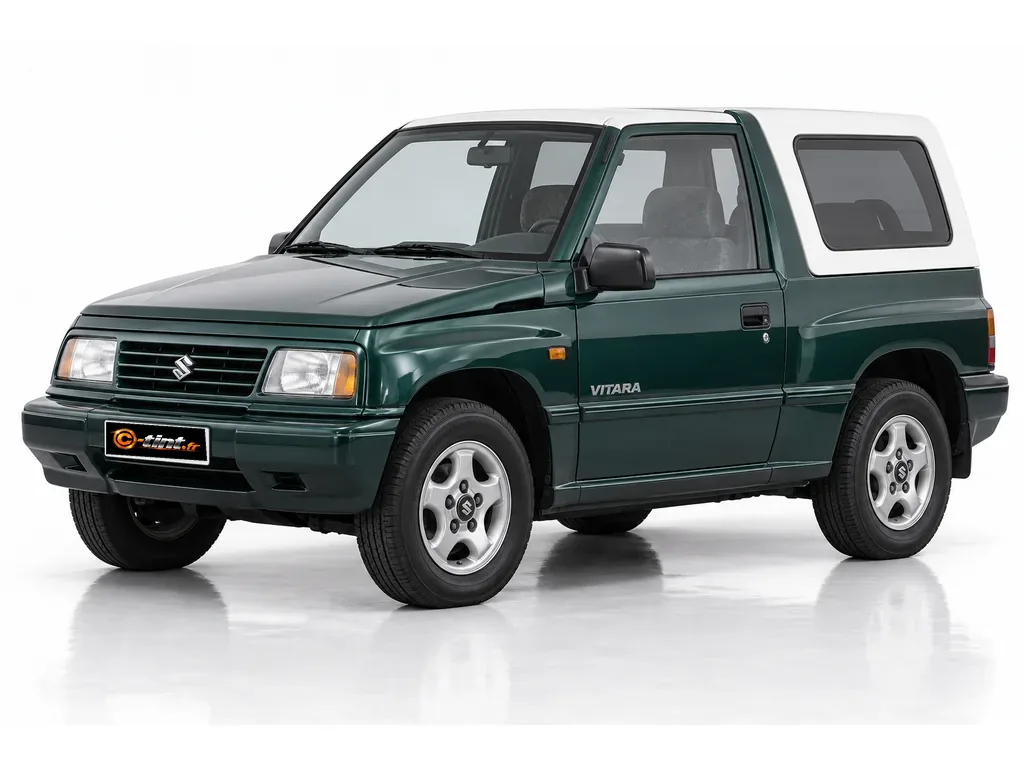 Suzuki Vitara ET/TA — Cabriolet — Hardtop fermé · SUV · 3 portes — vue trois-quarts avant vers la gauche