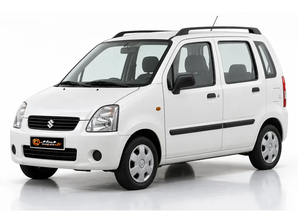 Suzuki Wagon R MM/H00 · Compacte · 5 portes — vue trois-quarts avant vers la gauche