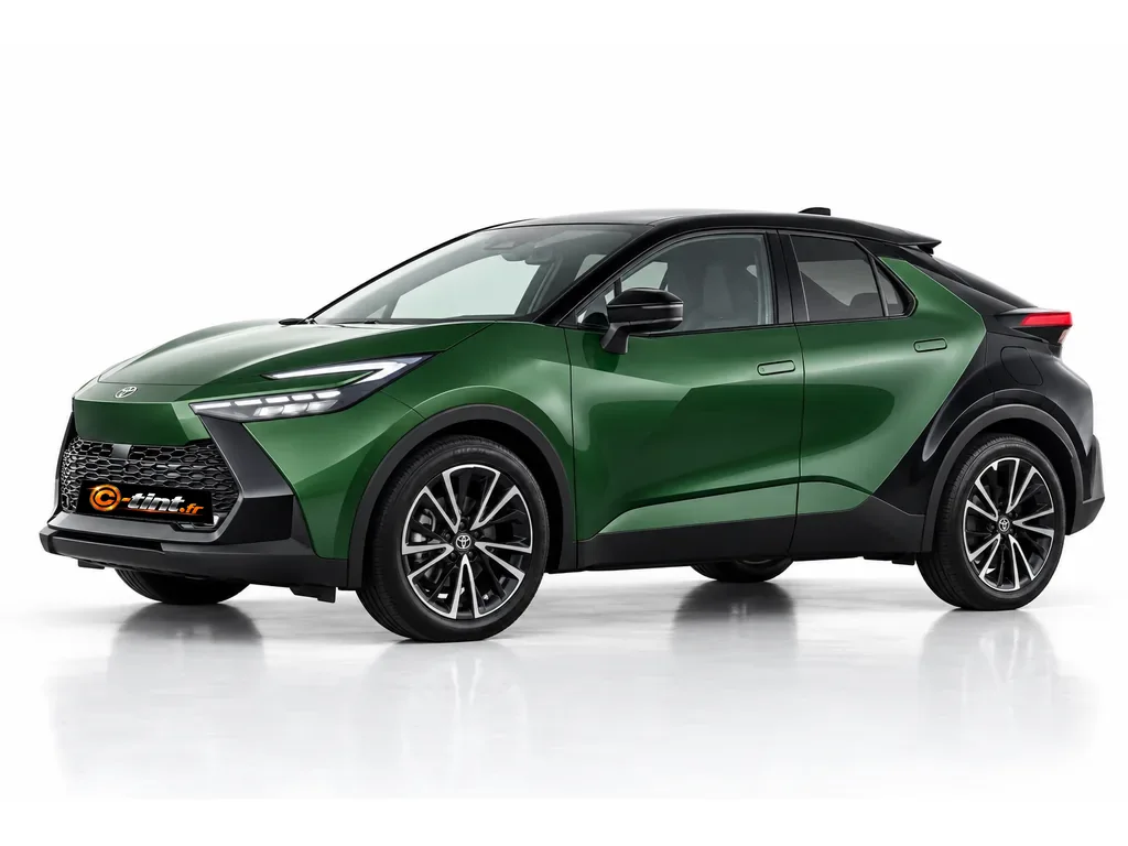 Toyota C-HR AX20 — Génération 2 · SUV · 5 portes — vue trois-quarts avant vers la gauche
