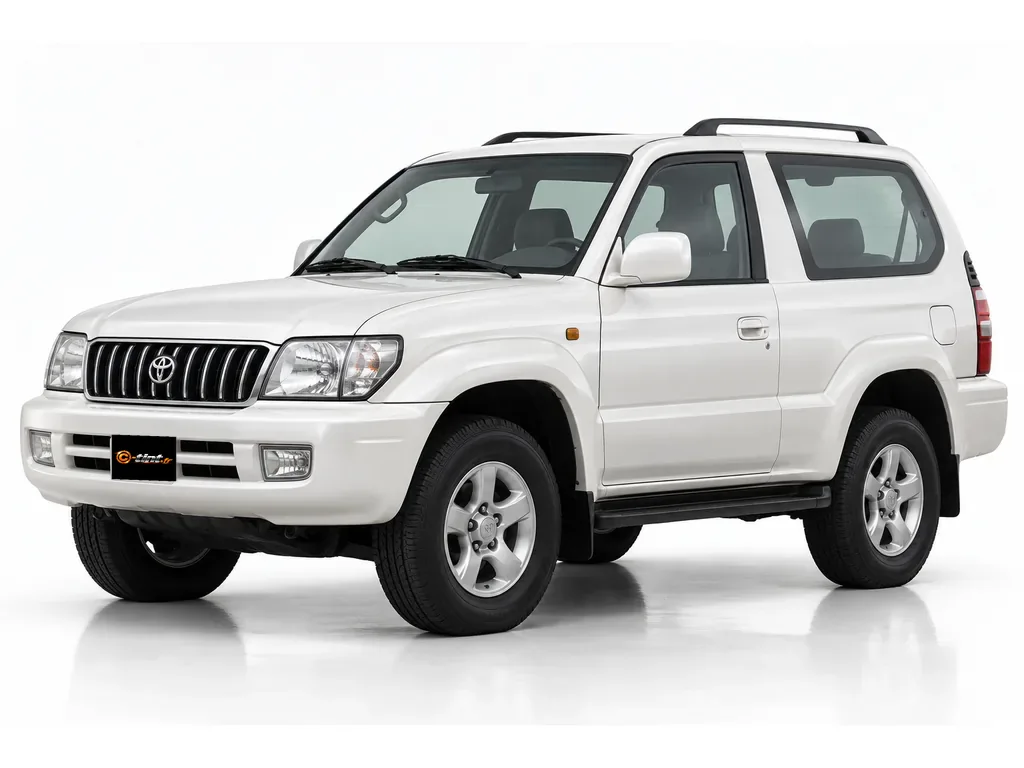 Toyota Land Cruiser J90 — Court — 3 portes · SUV · 3 portes — vue trois-quarts avant vers la gauche