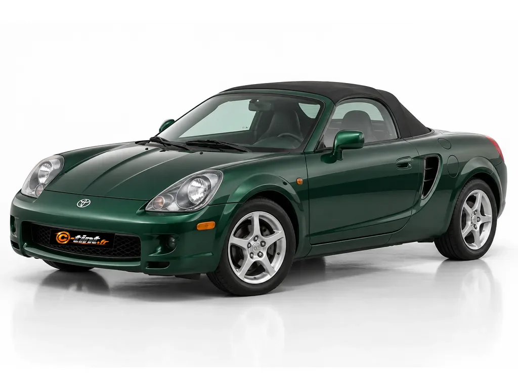 Toyota MR2 ZZW30 — Génération 3 — Spyder Cabriolet · Cabriolet · 2 portes — vue trois-quarts avant vers la gauche