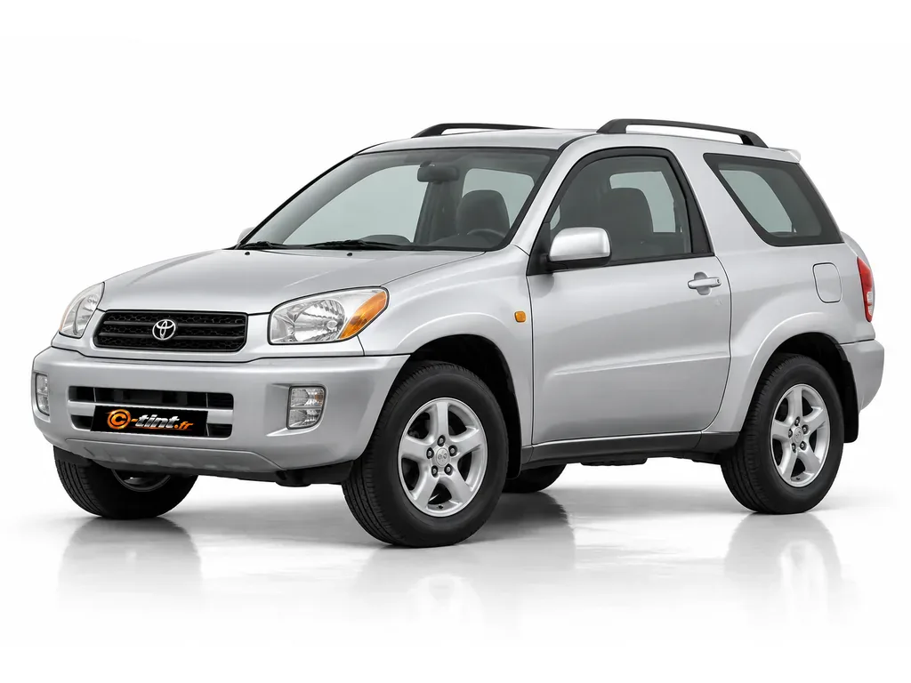Toyota RAV4 XA20 — Génération 2 · SUV · 3 portes — vue trois-quarts avant vers la gauche