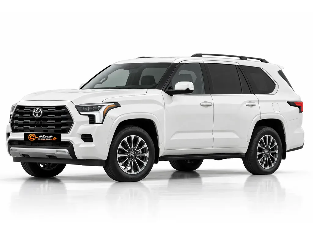 Toyota Sequoia XK80 — Génération 3 · SUV · 5 portes — vue trois-quarts avant vers la gauche