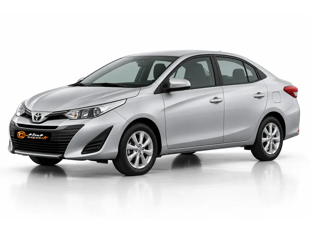 Toyota Yaris XP150 — Génération 3 — , Asie · Berline · 4 portes — vue trois-quarts avant vers la gauche