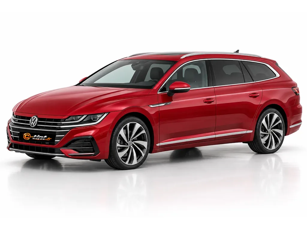 Volkswagen Arteon Shooting Brake · Break · 5 portes — vue trois-quarts avant vers la gauche