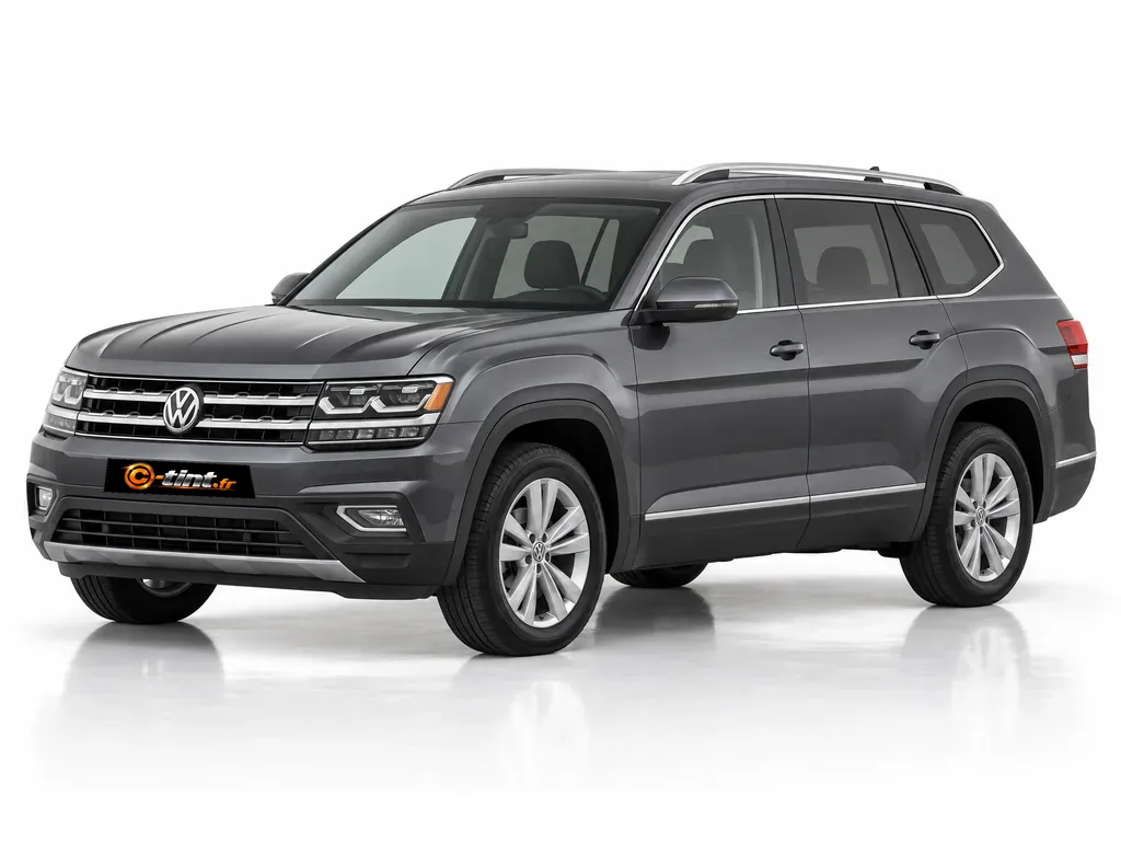 Volkswagen Atlas Génération 1 · SUV · 5 portes — vue trois-quarts avant vers la gauche