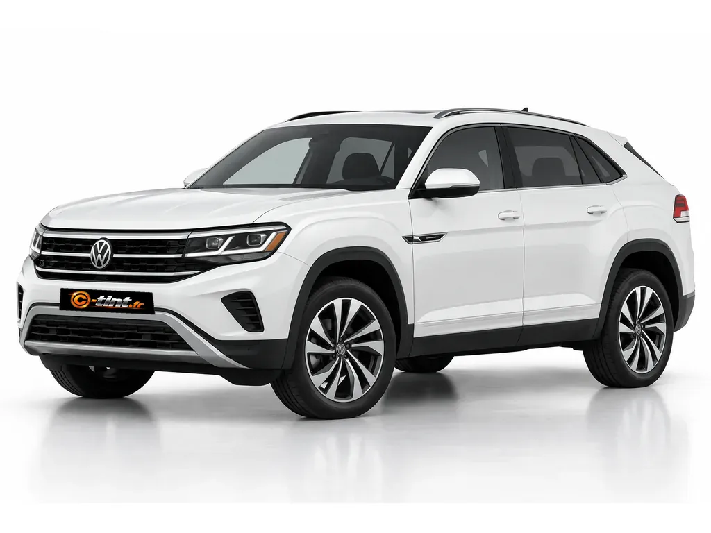 Volkswagen Atlas Génération 1 — Cross Sport · SUV · 5 portes — vue trois-quarts avant vers la gauche