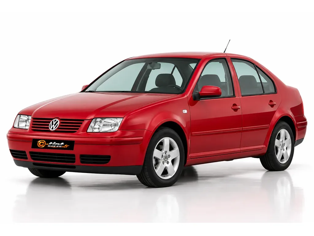 Volkswagen Bora 1J — Génération 1 — Berline · Berline · 4 portes — vue trois-quarts avant vers la gauche
