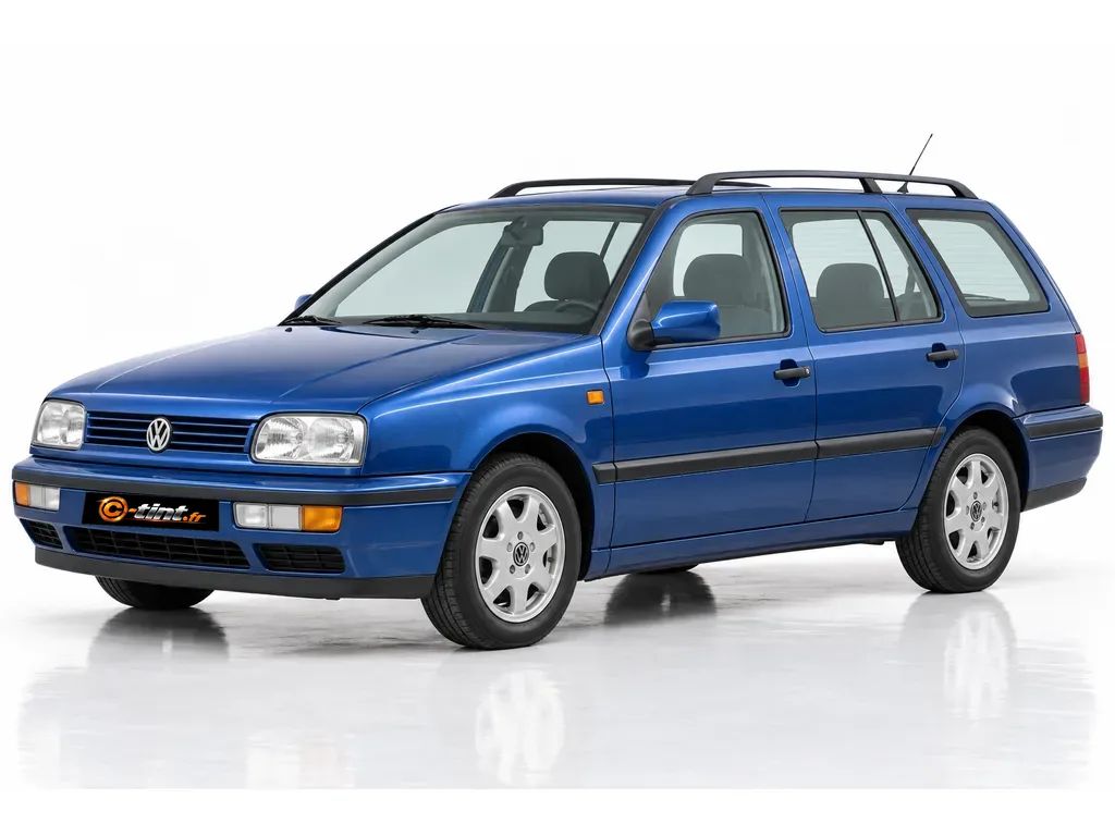 Volkswagen Golf 1H — Golf III — Variant · Break · 5 portes — vue trois-quarts avant vers la gauche