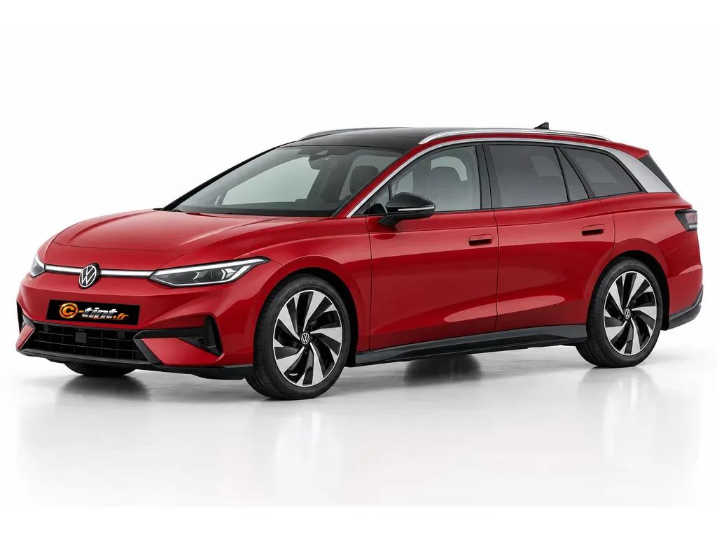 Volkswagen ID.7 Tourer — Break · Break · 5 portes — vue trois-quarts avant vers la gauche