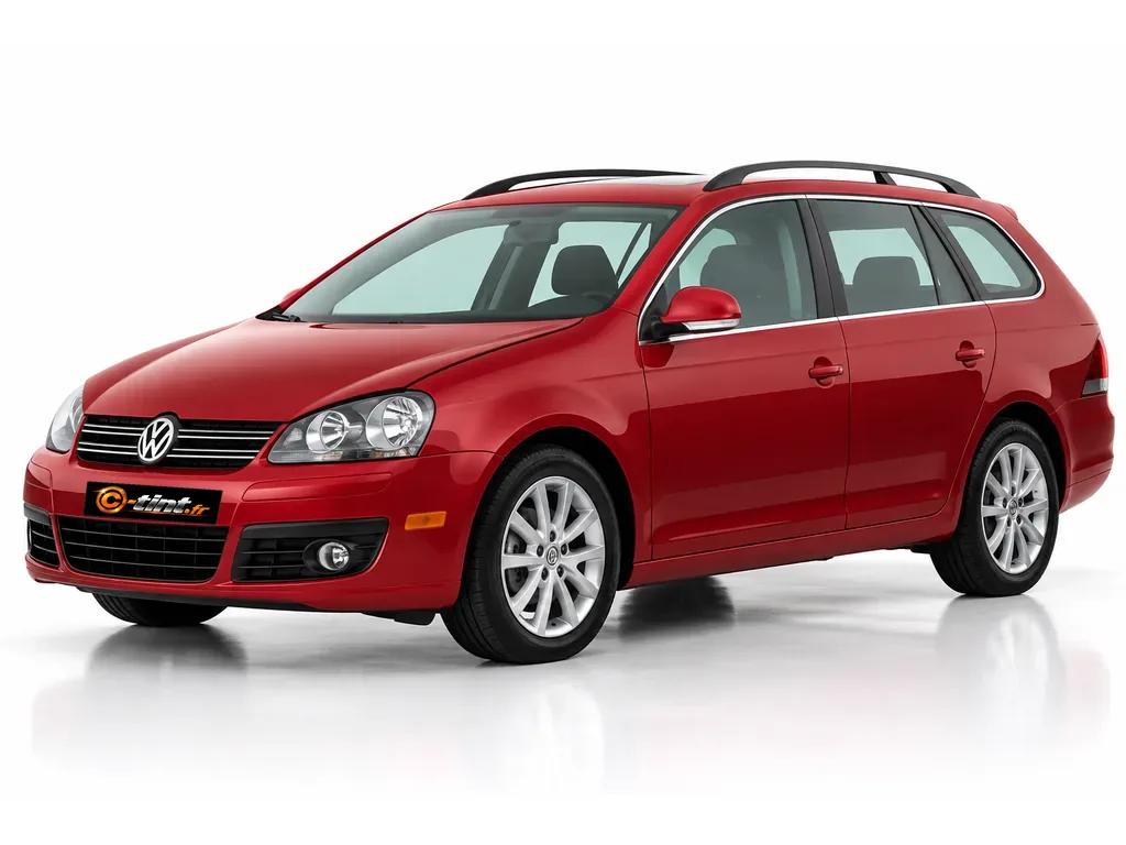 Volkswagen Jetta 1K — Génération 5 — Break · Break · 5 portes — vue trois-quarts avant vers la gauche