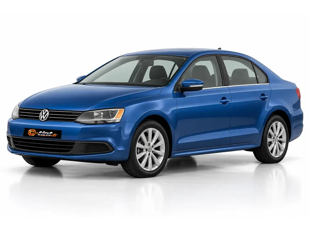 Volkswagen Jetta 5C — Génération 6 — Berline · Berline · 4 portes — vue trois-quarts avant vers la gauche