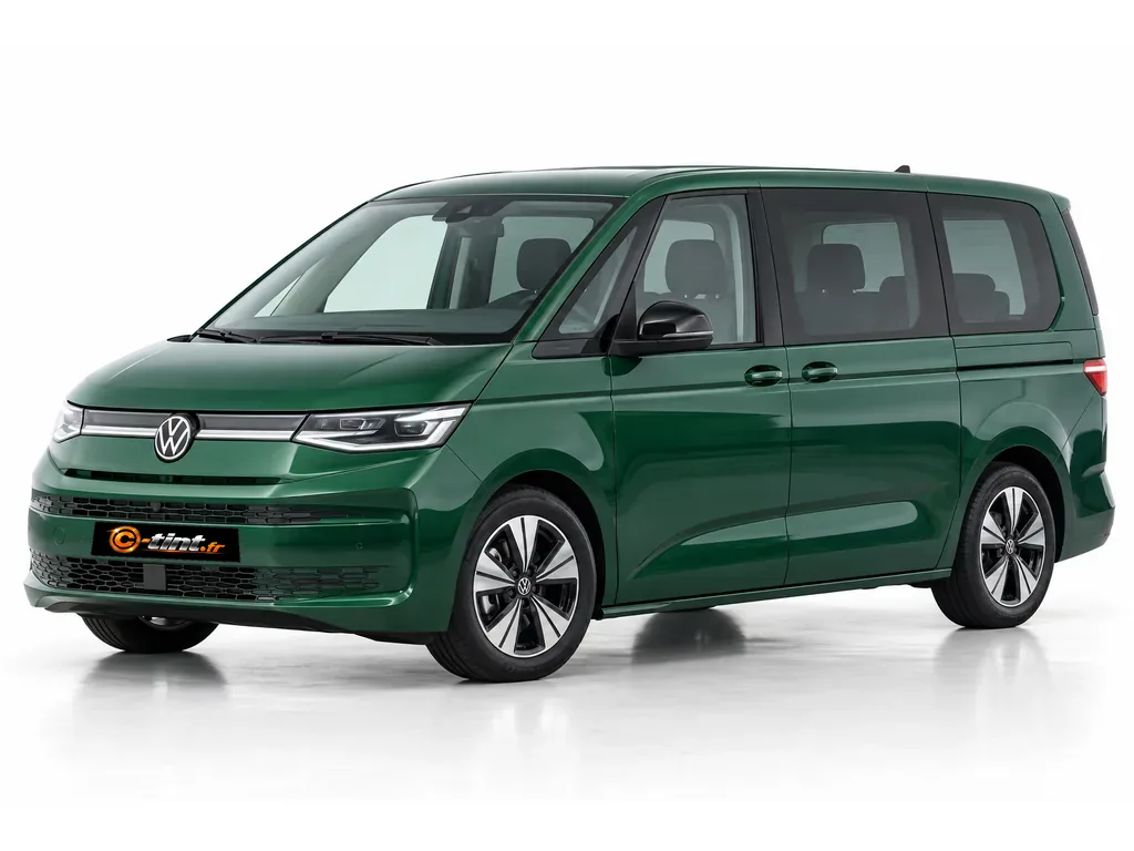 Volkswagen Multivan T7 — Multivan · Monospace · 5 portes — vue trois-quarts avant vers la gauche