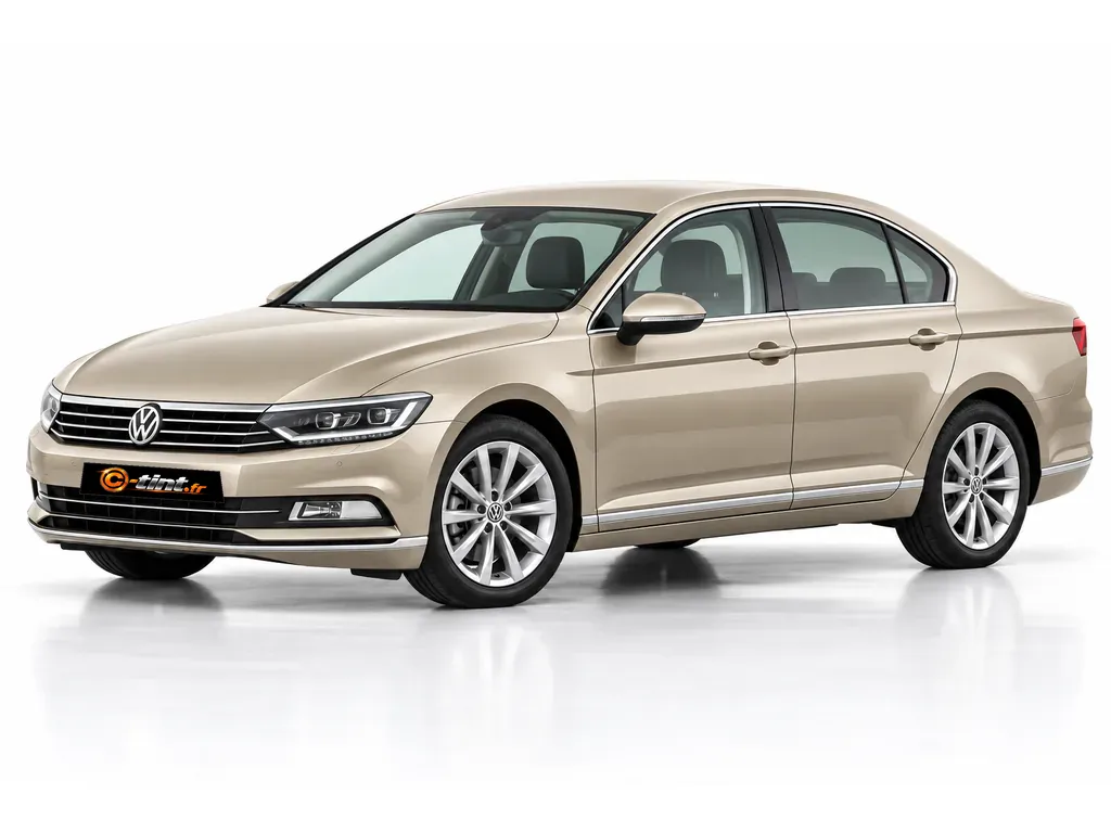 Volkswagen Passat B8 — Génération 8 — Berline · Berline · 4 portes — vue trois-quarts avant vers la gauche