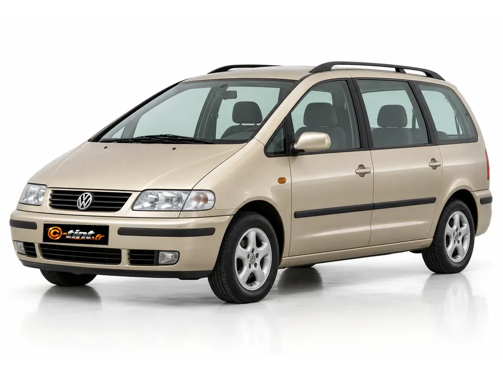Volkswagen Sharan 7M — Génération 1 — Phase 1 — ( ) · Monospace · 5 portes — vue trois-quarts avant vers la gauche