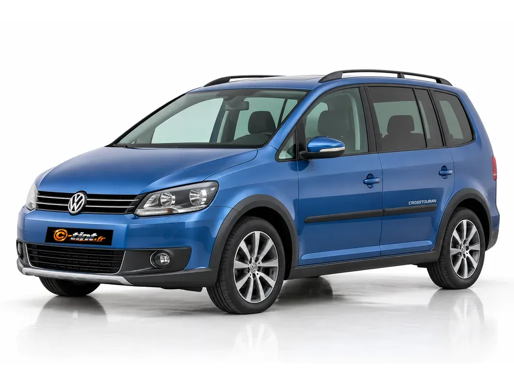 Volkswagen Touran 1T3 — CrossTouran — Restylage · Monospace · 5 portes — vue trois-quarts avant vers la gauche