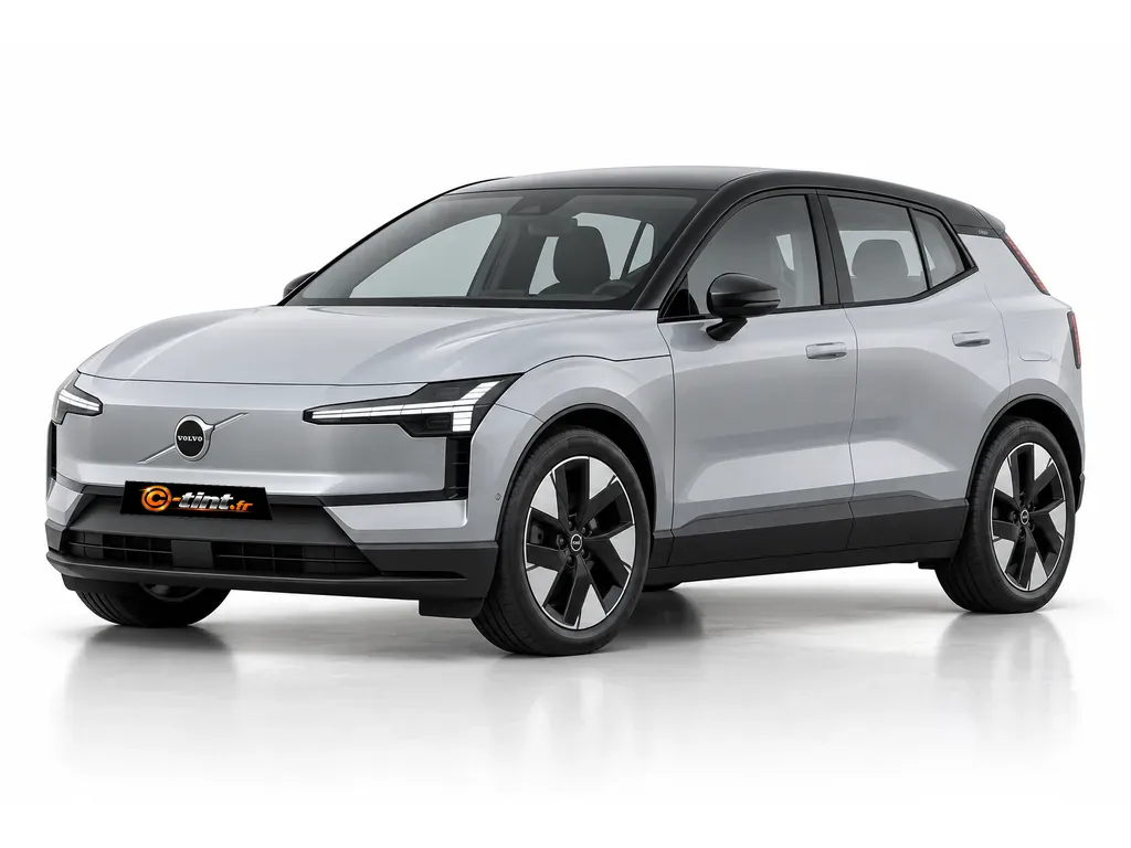 Volvo EX30 Génération 1 · SUV · 5 portes — vue trois-quarts avant vers la gauche